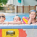 Safe kids in pool
